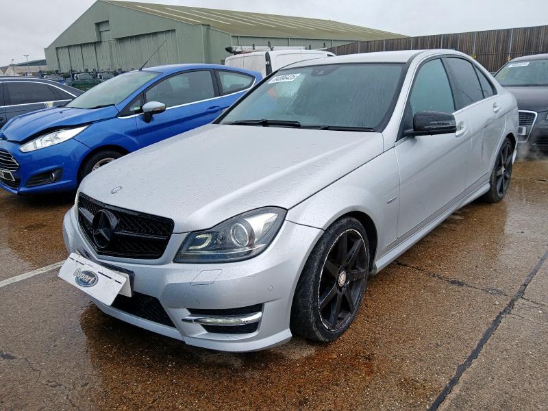 2012 MERCEDES-BENZ C180 SPORT BLUEEFFICIENCY C180 BLUEEFFICIENCY SPORT 4DR AUT for sale at Copart NEWBURY