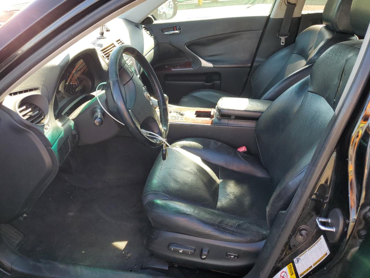 2007 Lexus Is 250 VIN: JTHBK262675032258 Lot: 87238875