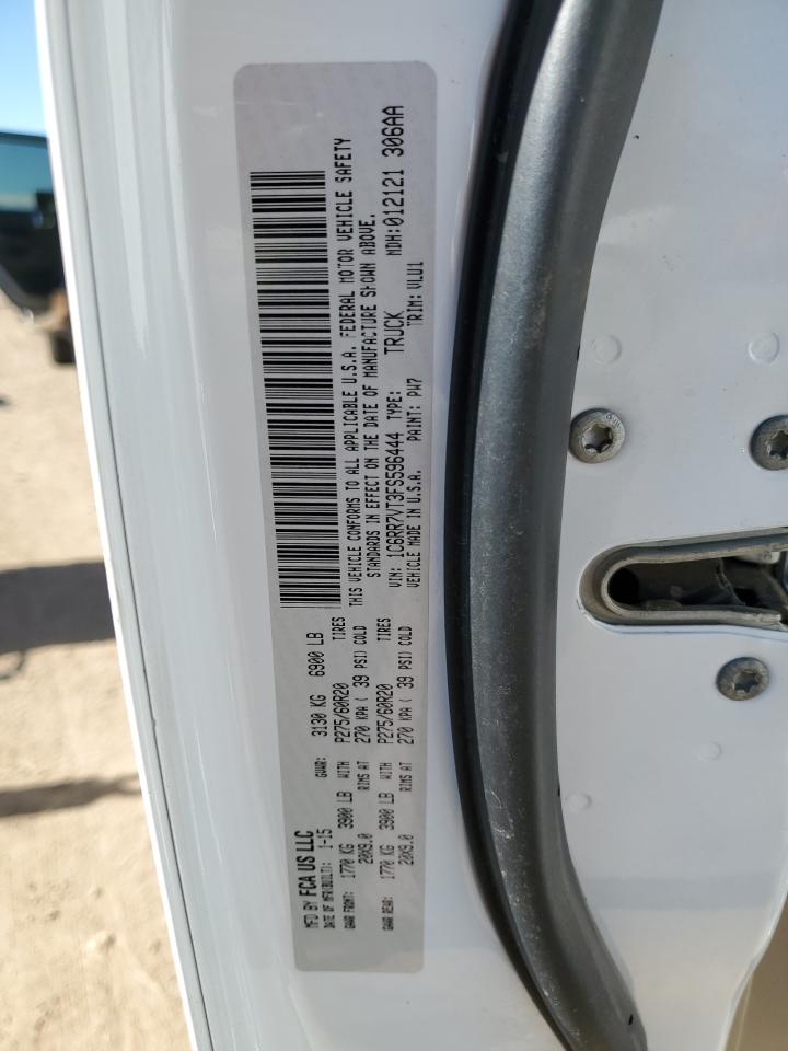 2015 Ram 1500 Laramie VIN: 1C6RR7VT3FS596444 Lot: 81890305