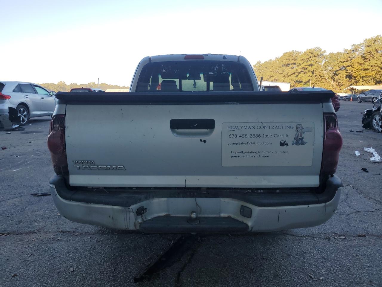 2006 Toyota Tacoma Access Cab VIN: 5TETX22N06Z249582 Lot: 86417325