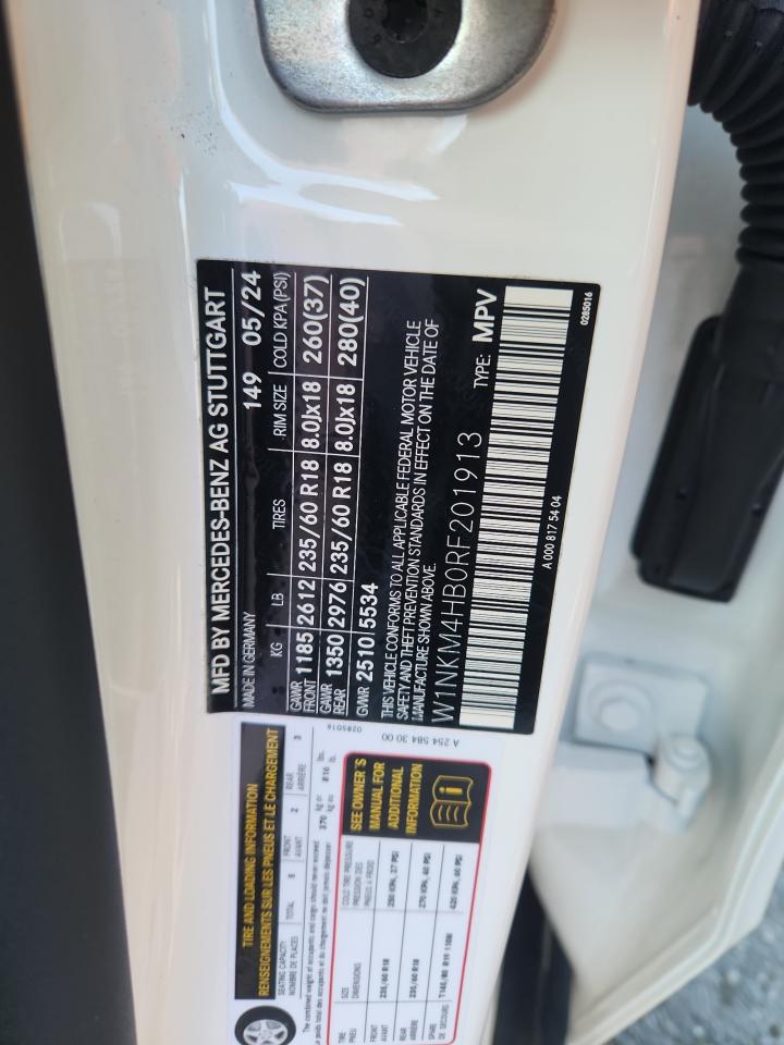 2024 Mercedes-Benz Glc 300 4Matic VIN: W1NKM4HB0RF201913 Lot: 82656845