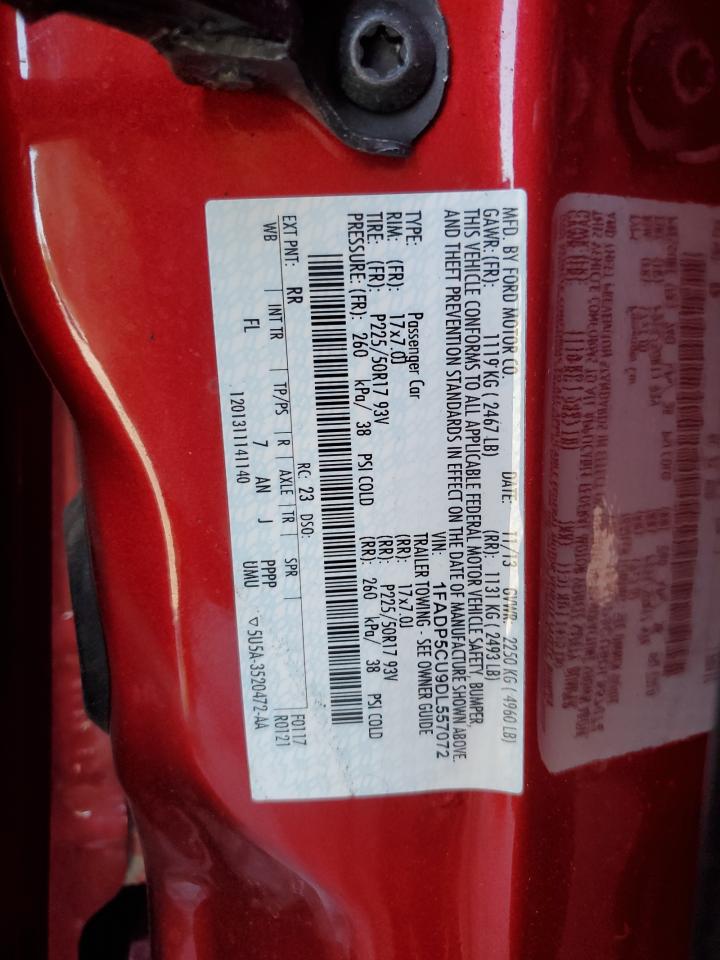 2013 Ford C-Max Premium VIN: 1FADP5CU9DL557072 Lot: 85779965