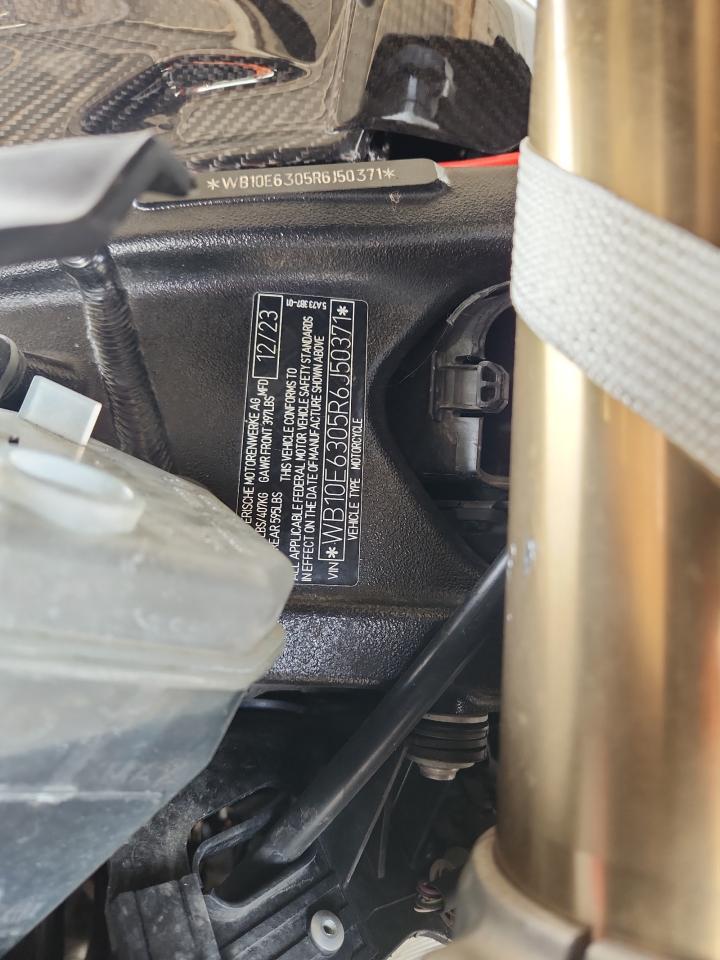 2024 BMW S 1000 Rr VIN: WB10E6305R6J50371 Lot: 89680765