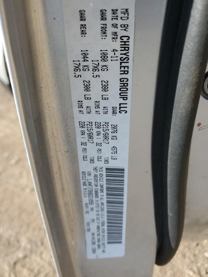 2011 Jeep Compass Sport VIN: 1J4NF1FBXBD218956 Lot: 85426055