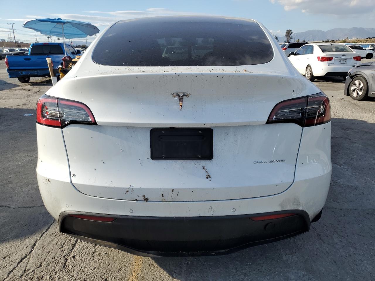 2022 Tesla Model Y VIN: 7SAYGAEE0NF540419 Lot: 87095735