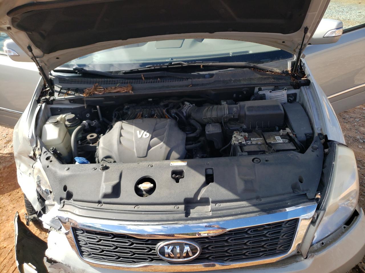 2012 Kia Sedona Ex VIN: KNDMH4C71C6505296 Lot: 90843155