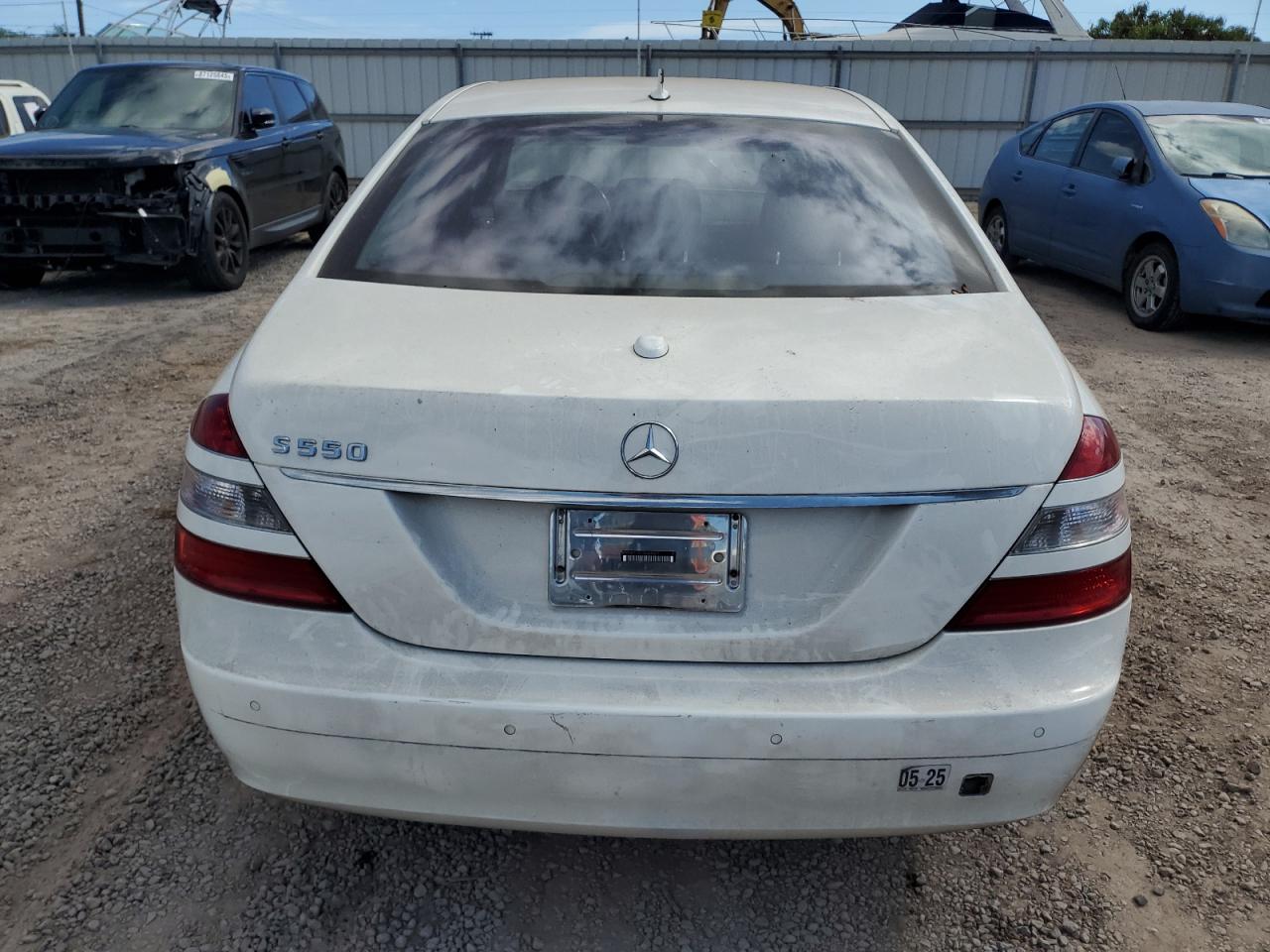 2007 Mercedes-Benz S 550 VIN: WDDNG71X77A086827 Lot: 90410215