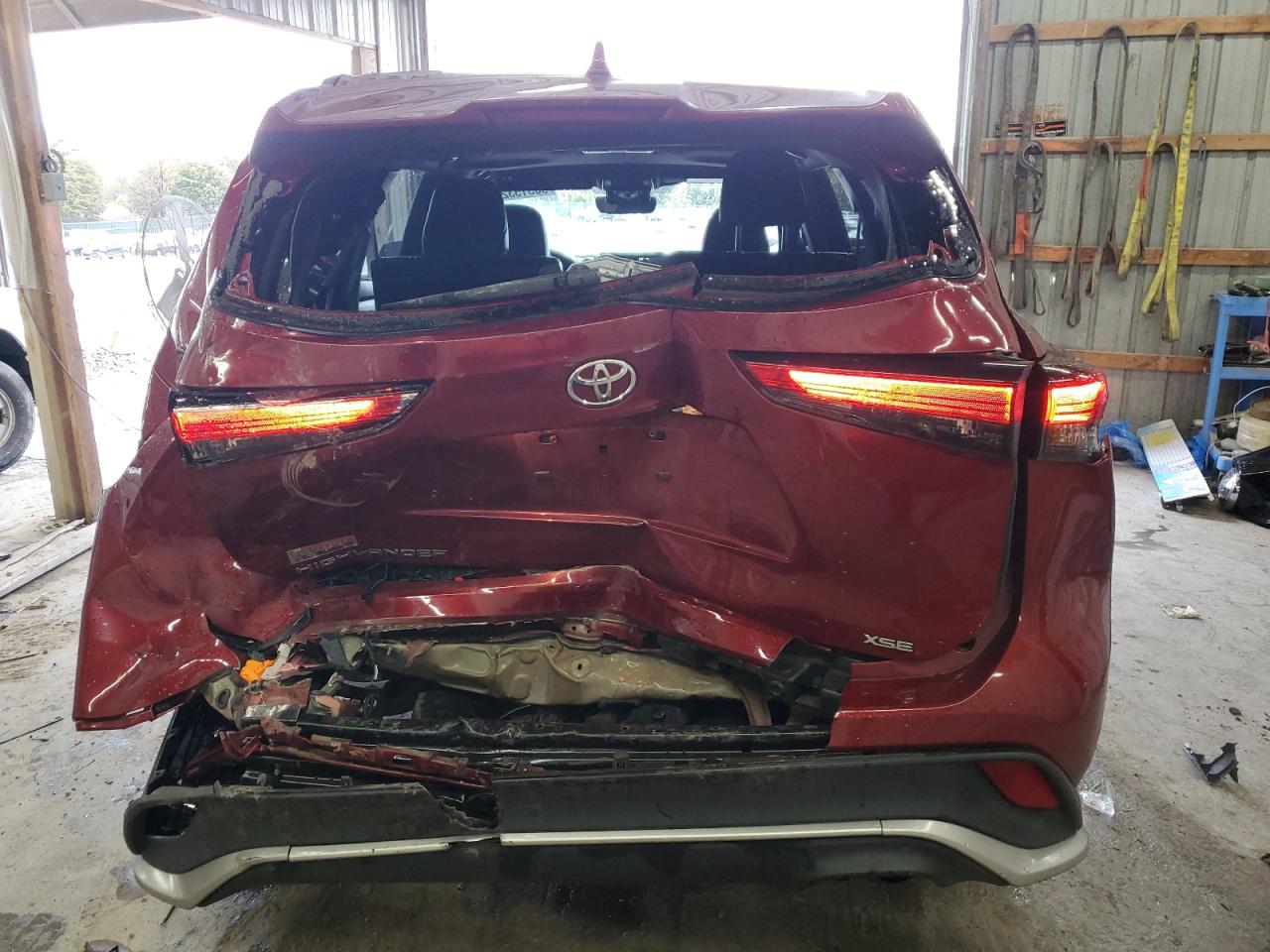 2022 Toyota Highlander Xse VIN: 5TDLZRAH6NS123494 Lot: 90515325