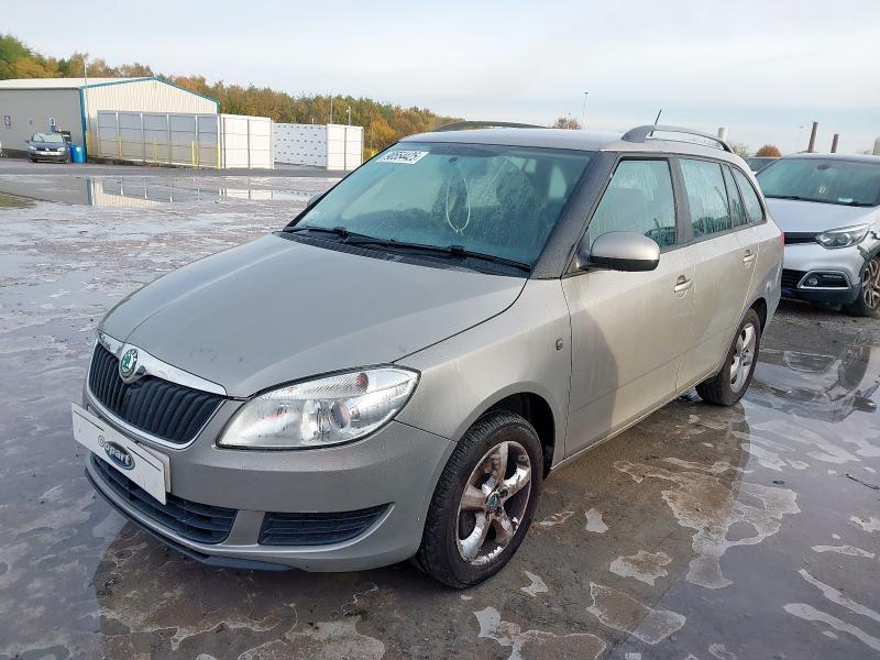 2011 SKODA FABIA 1.2 TSI 105 SE 5DR DSG for sale at Copart ST HELENS