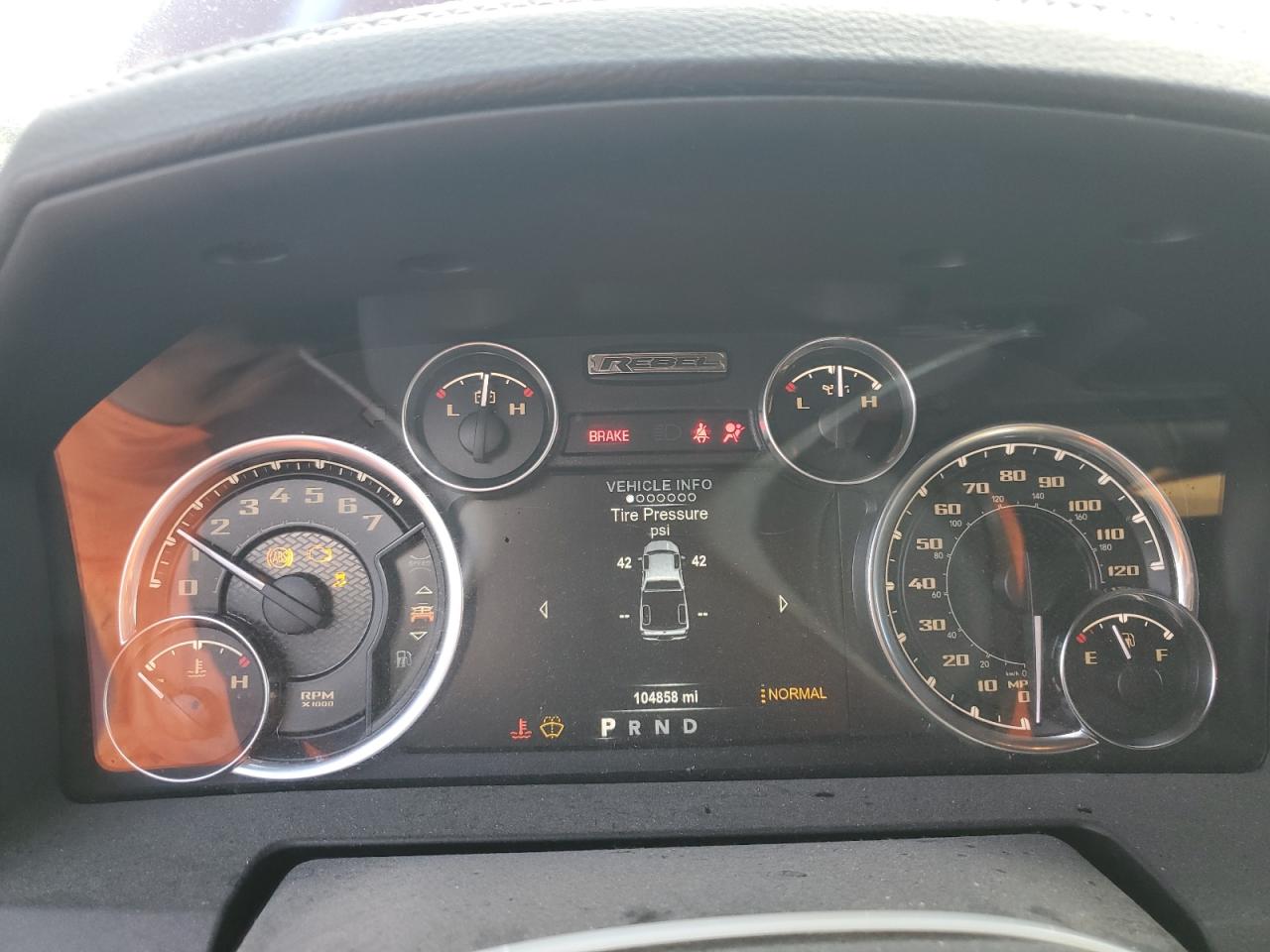 2017 Ram 1500 Rebel VIN: 1C6RR7YTXHS762974 Lot: 84601735