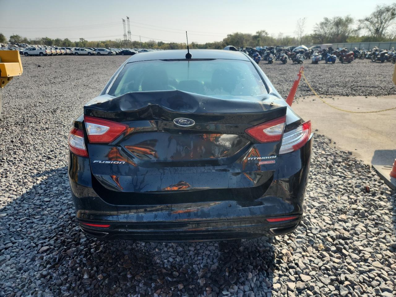 2016 Ford Fusion Titanium VIN: 3FA6P0K98GR113342 Lot: 86869765