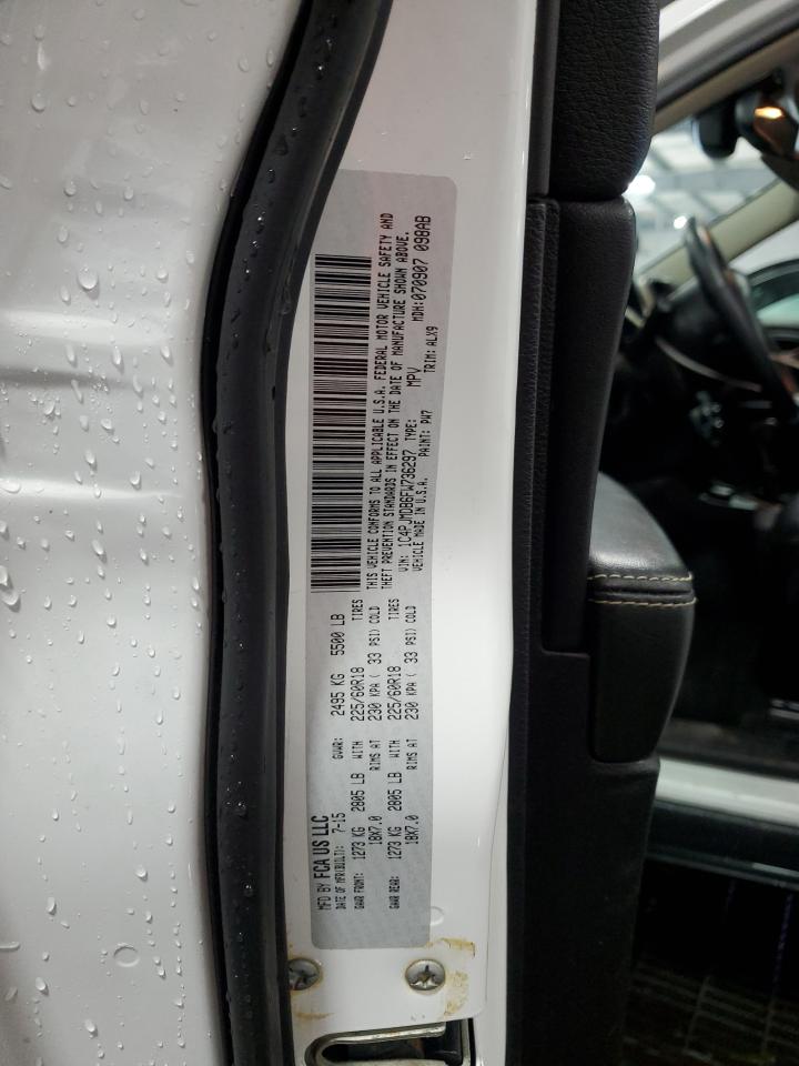 2015 Jeep Cherokee Limited VIN: 1C4PJMDB6FW736297 Lot: 81954075