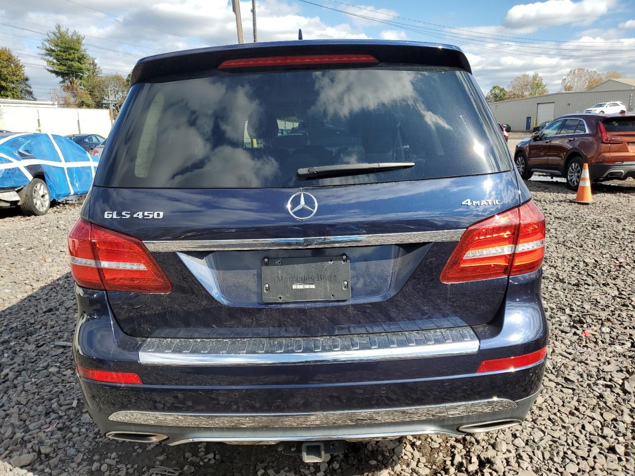 2017 Mercedes-Benz Gls 450 4Matic VIN: 4JGDF6EE2HA949137 Lot: 89505705