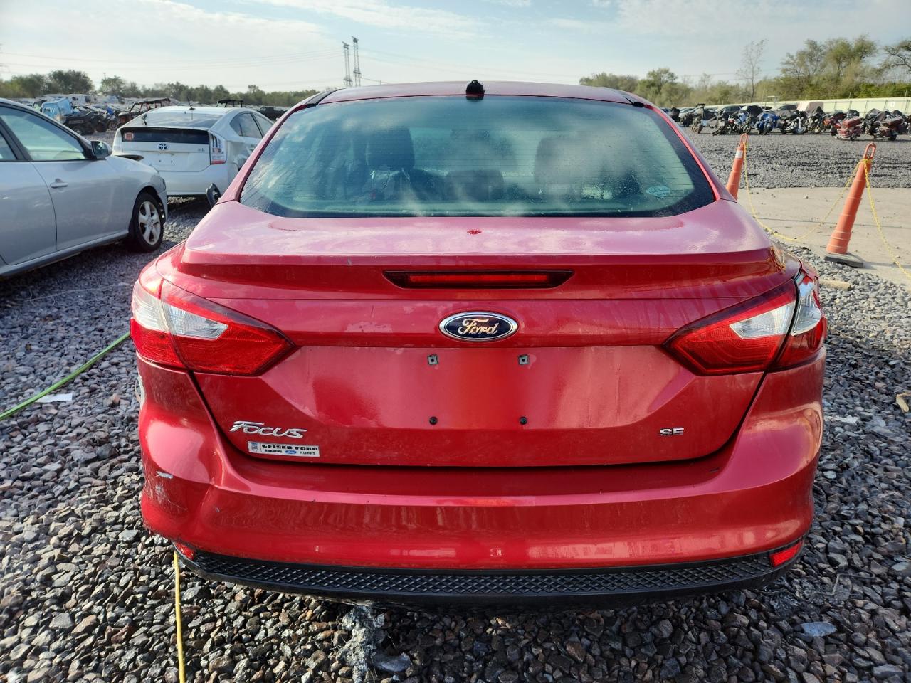 2012 Ford Focus Se VIN: 1FAHP3F21CL288483 Lot: 84777225