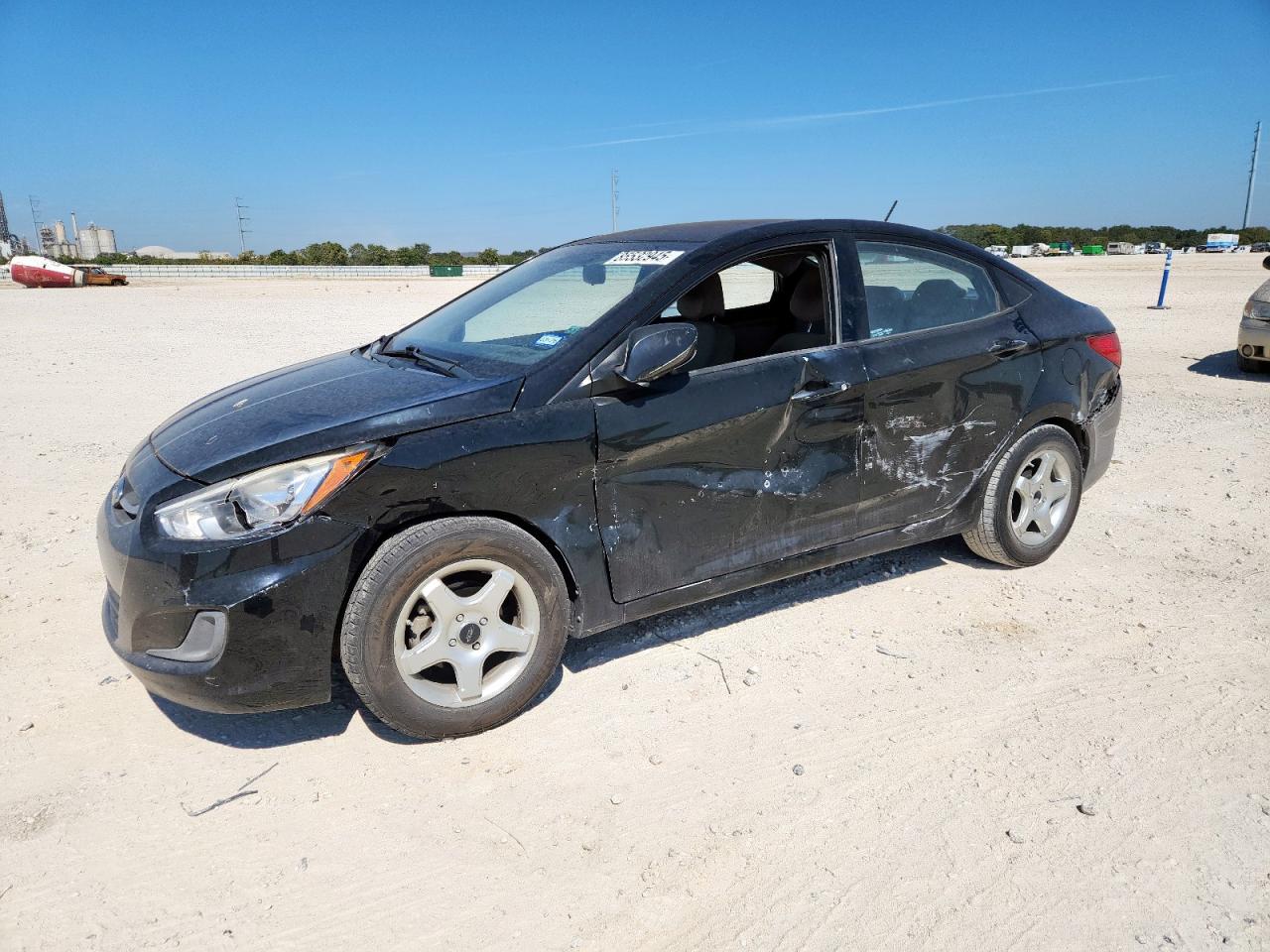 2016 Hyundai Accent Se black null gas KMHCT4AE9GU976900 photo #1