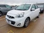 2015 NISSAN MICRA ACENTA CVT  for sale at Copart SANDWICH