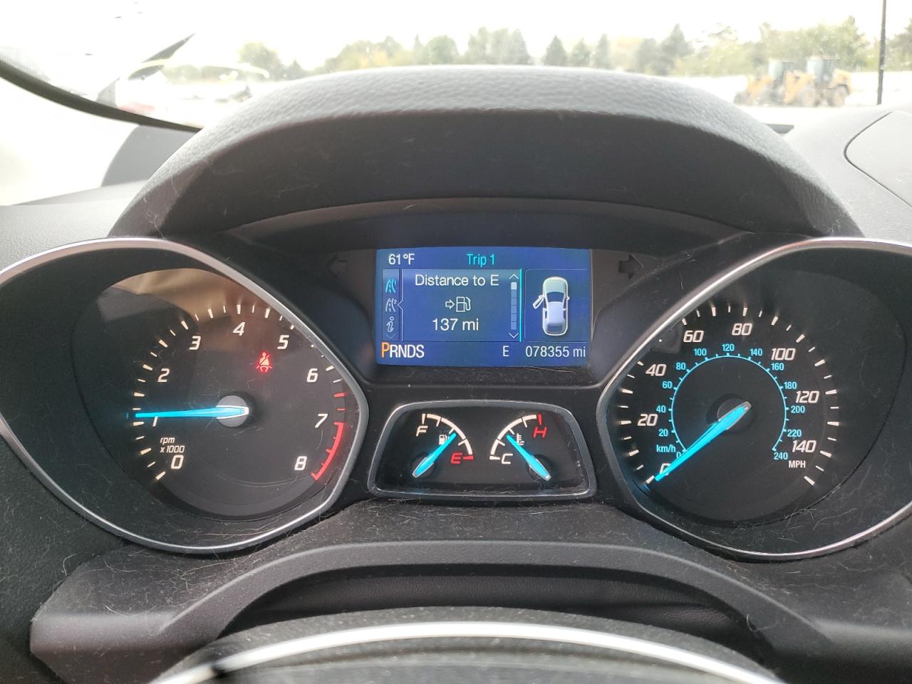 2014 Ford Escape Se VIN: 1FMCU0GX2EUA58417 Lot: 86505265