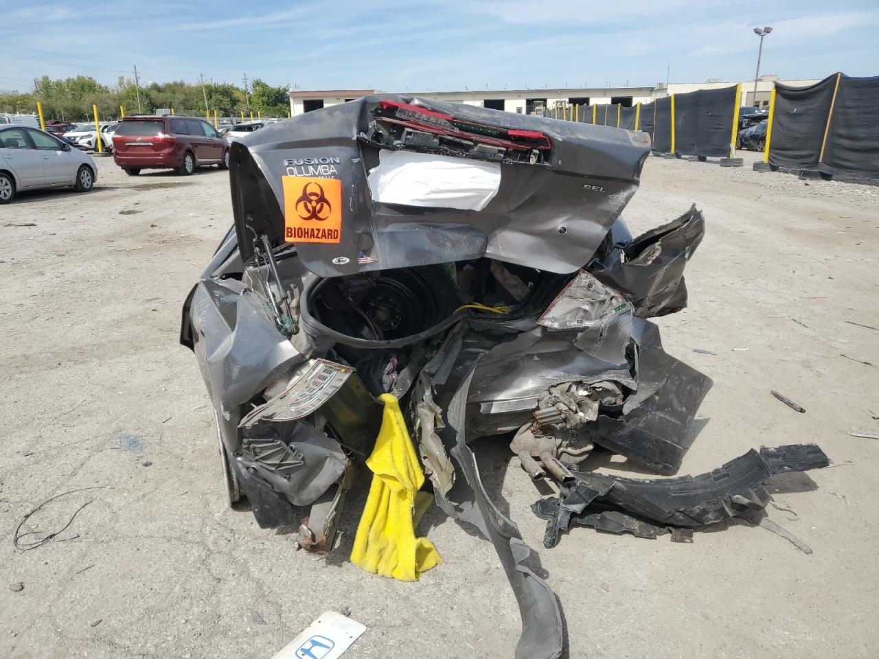 2012 Ford Fusion Sel VIN: 3FAHP0JA3CR115448 Lot: 84819435