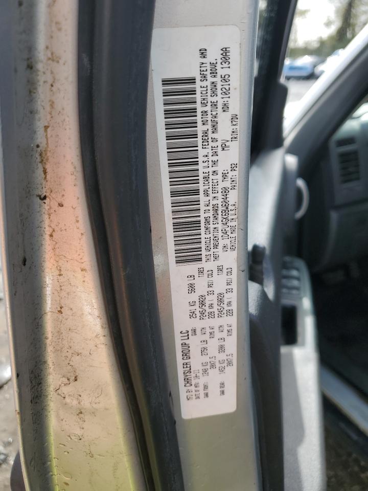 2011 Dodge Nitro Heat VIN: 1D4PU4GK6BW604480 Lot: 90347955