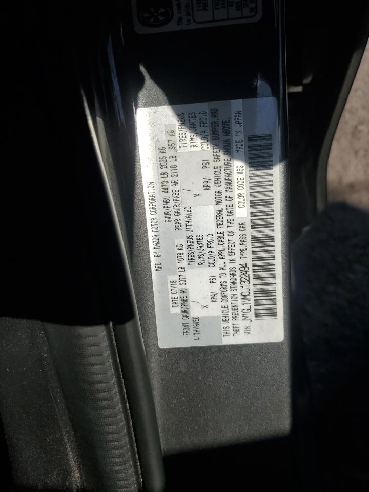 2018 Mazda 6 Touring VIN: JM1GL1VM0J1322494 Lot: 84771965