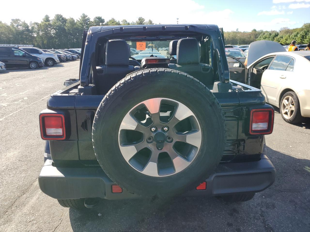 2022 Jeep Wrangler Unlimited Sahara VIN: 1C4HJXEG3NW104498 Lot: 84204645