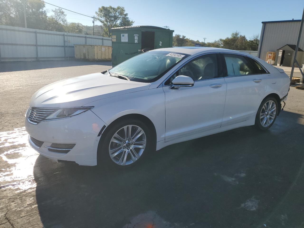 2016 Lincoln Mkz white null gas 3LN6L2JKXGR631793 photo #1