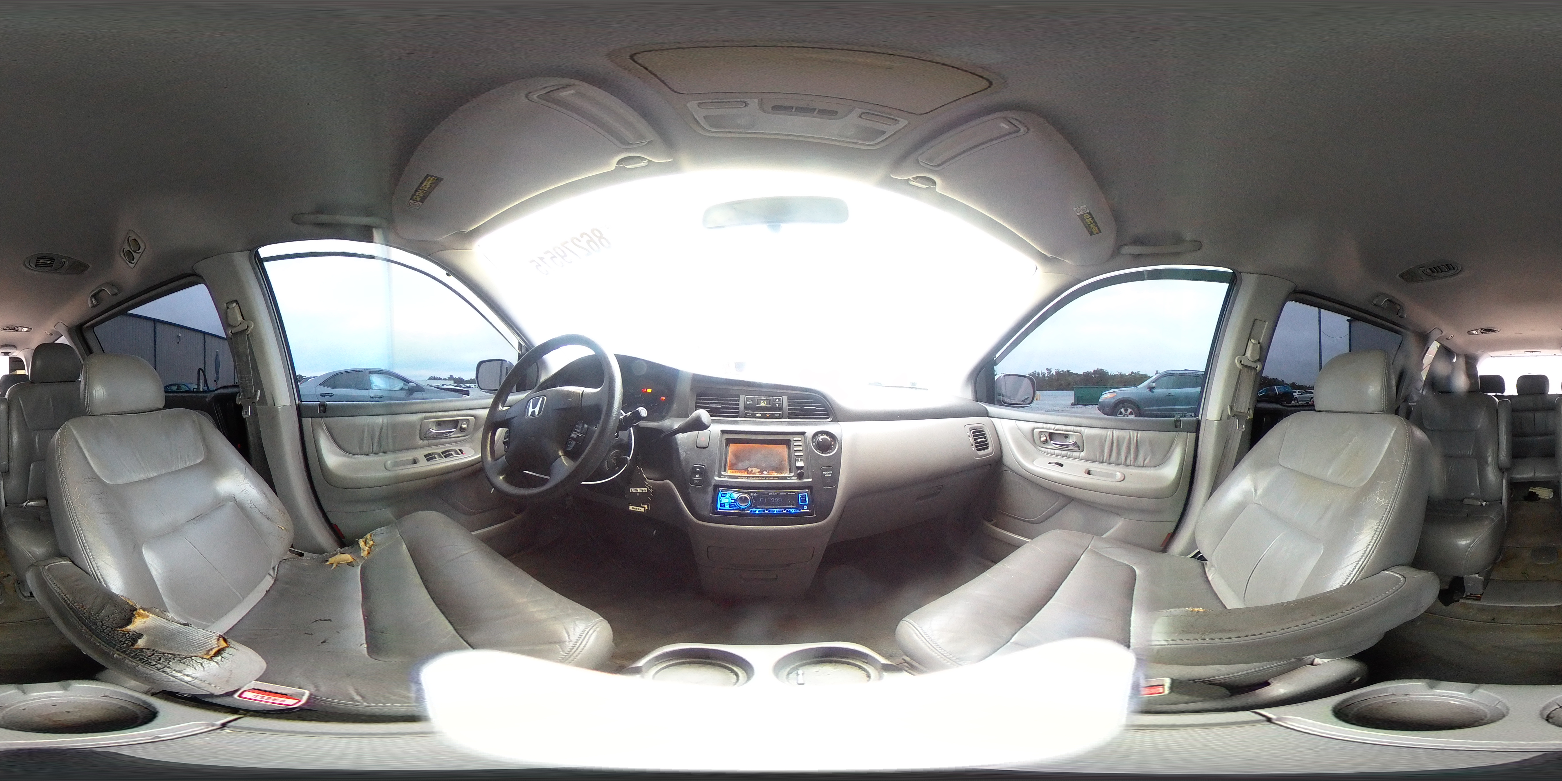 2003 Honda Odyssey Exl VIN: 5FNRL18783B039589 Lot: 86279515