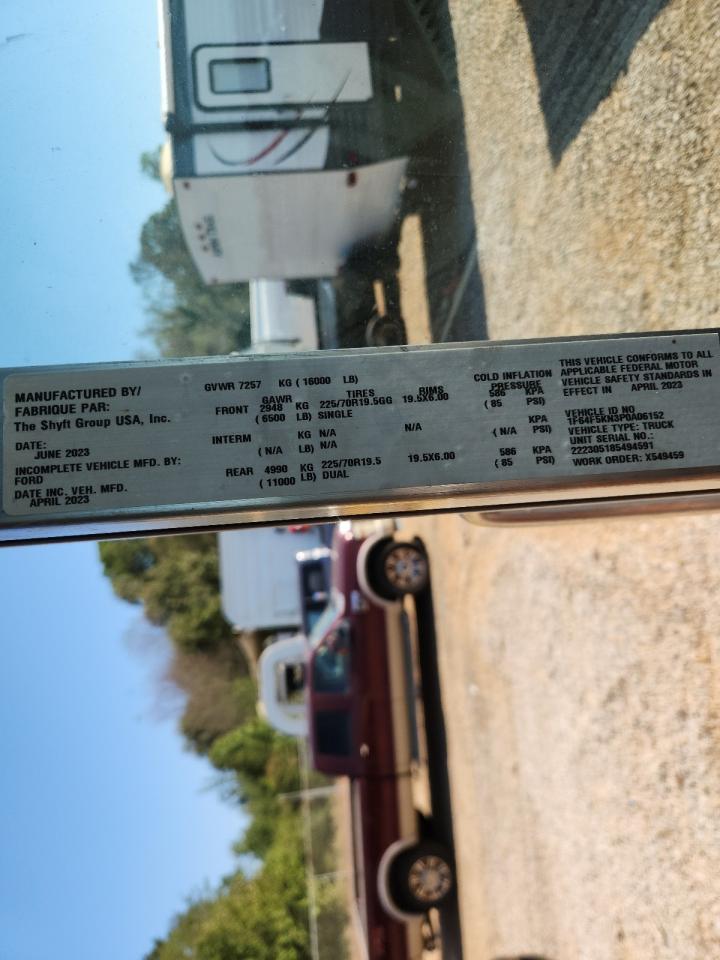 2023 Ford F59 VIN: 1F64F5KN3P0A06152 Lot: 84452605