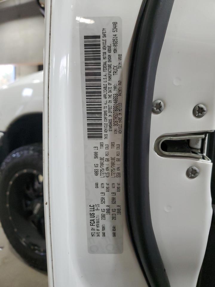 2016 Ram 2500 Slt VIN: 3C6TR5DT6GG140653 Lot: 89708785