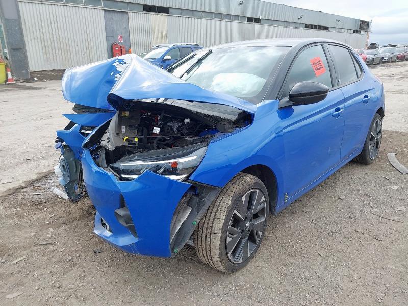 2021 VAUXHALL CORSA E SRI NAV PREMIUM  for sale at Copart PETERLEE