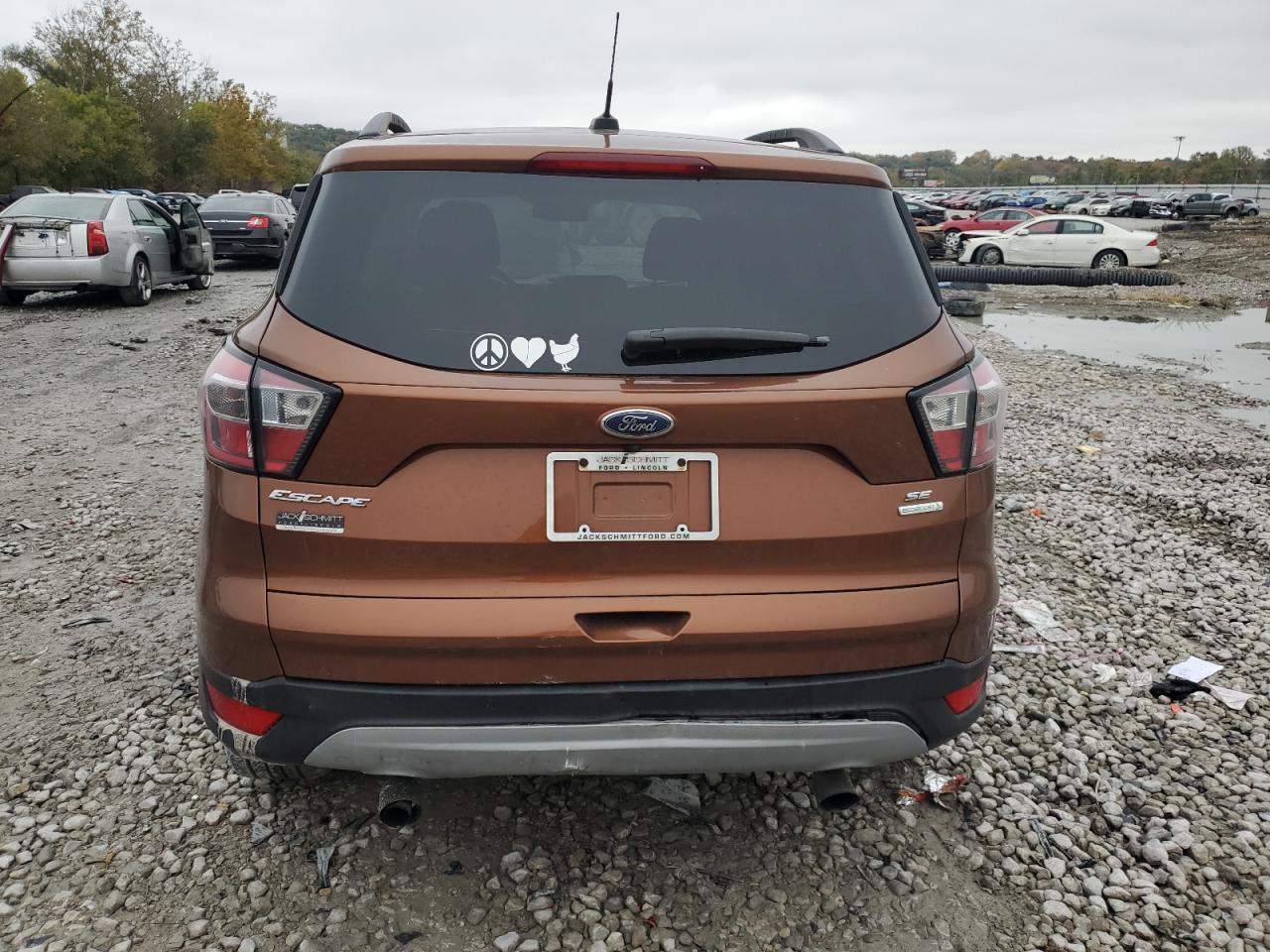 2017 Ford Escape Se VIN: 1FMCU0GD2HUB60441 Lot: 87210135