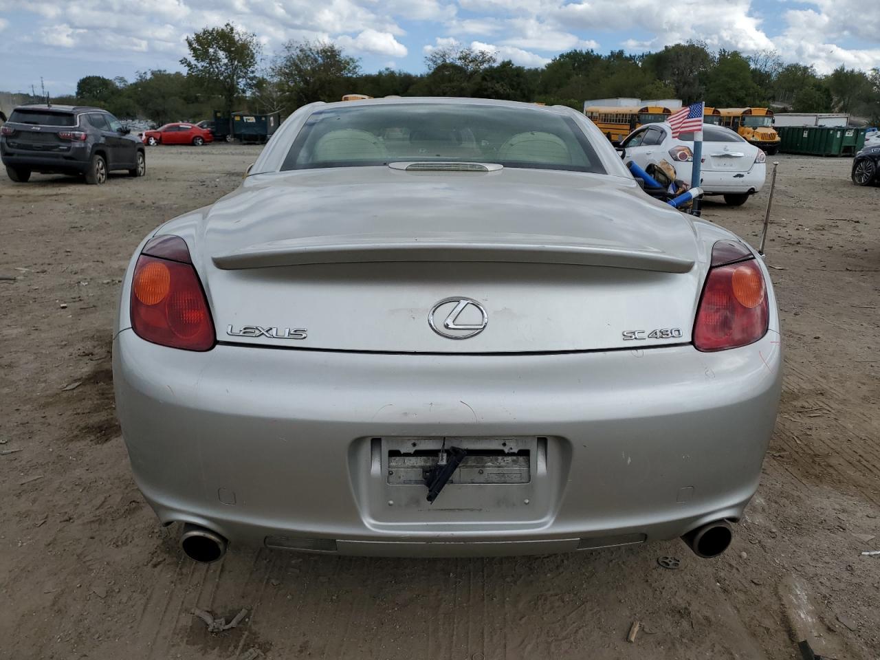 2004 Lexus Sc 430 VIN: JTHFN48Y840058553 Lot: 85292835