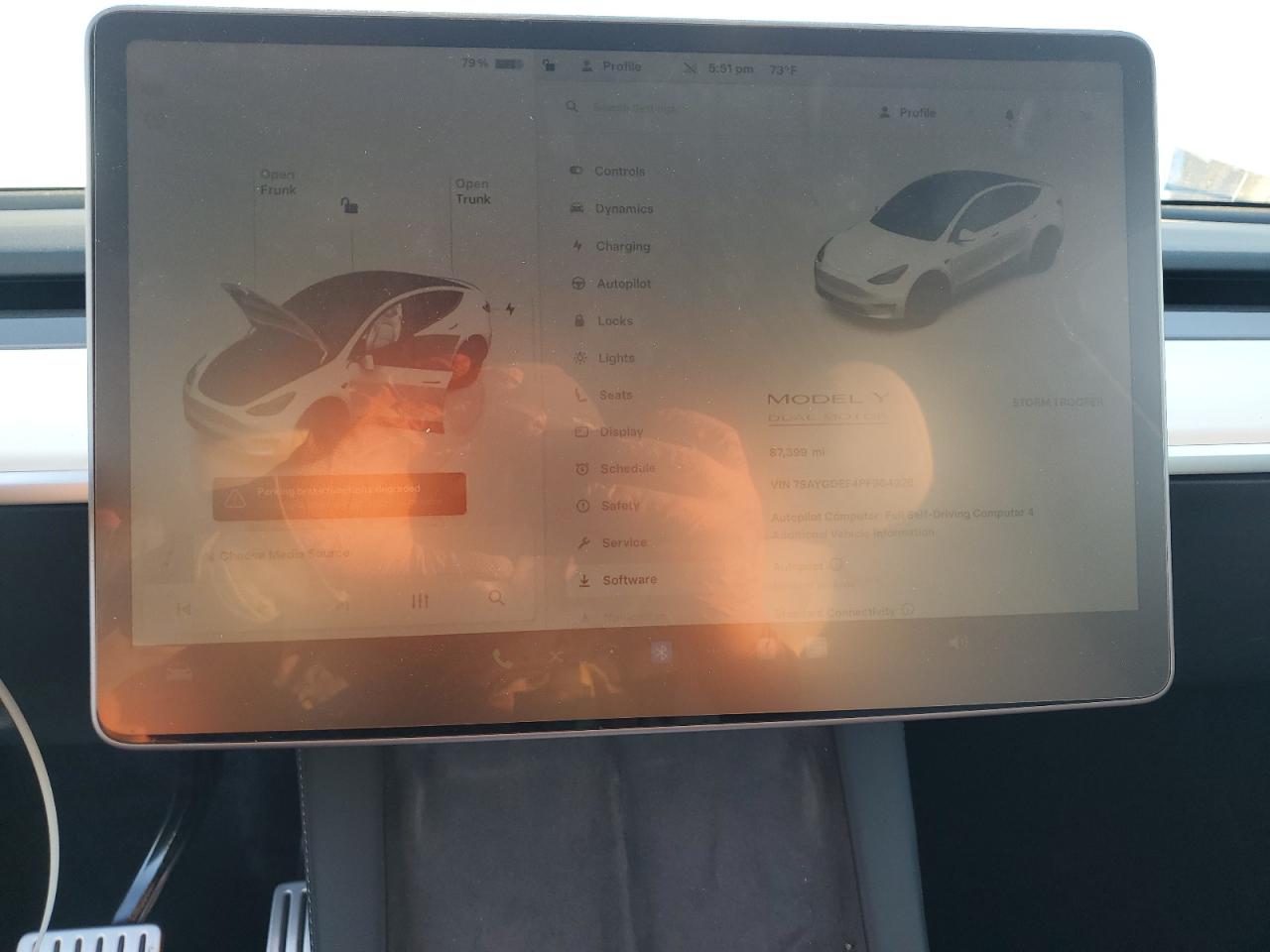 2023 Tesla Model Y VIN: 7SAYGDEF4PF964926 Lot: 84703235