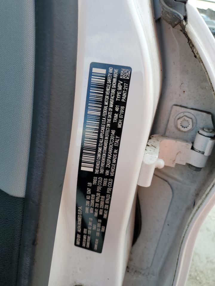 2019 Alfa Romeo Stelvio VIN: ZASPAKANXK7C30146 Lot: 82243065