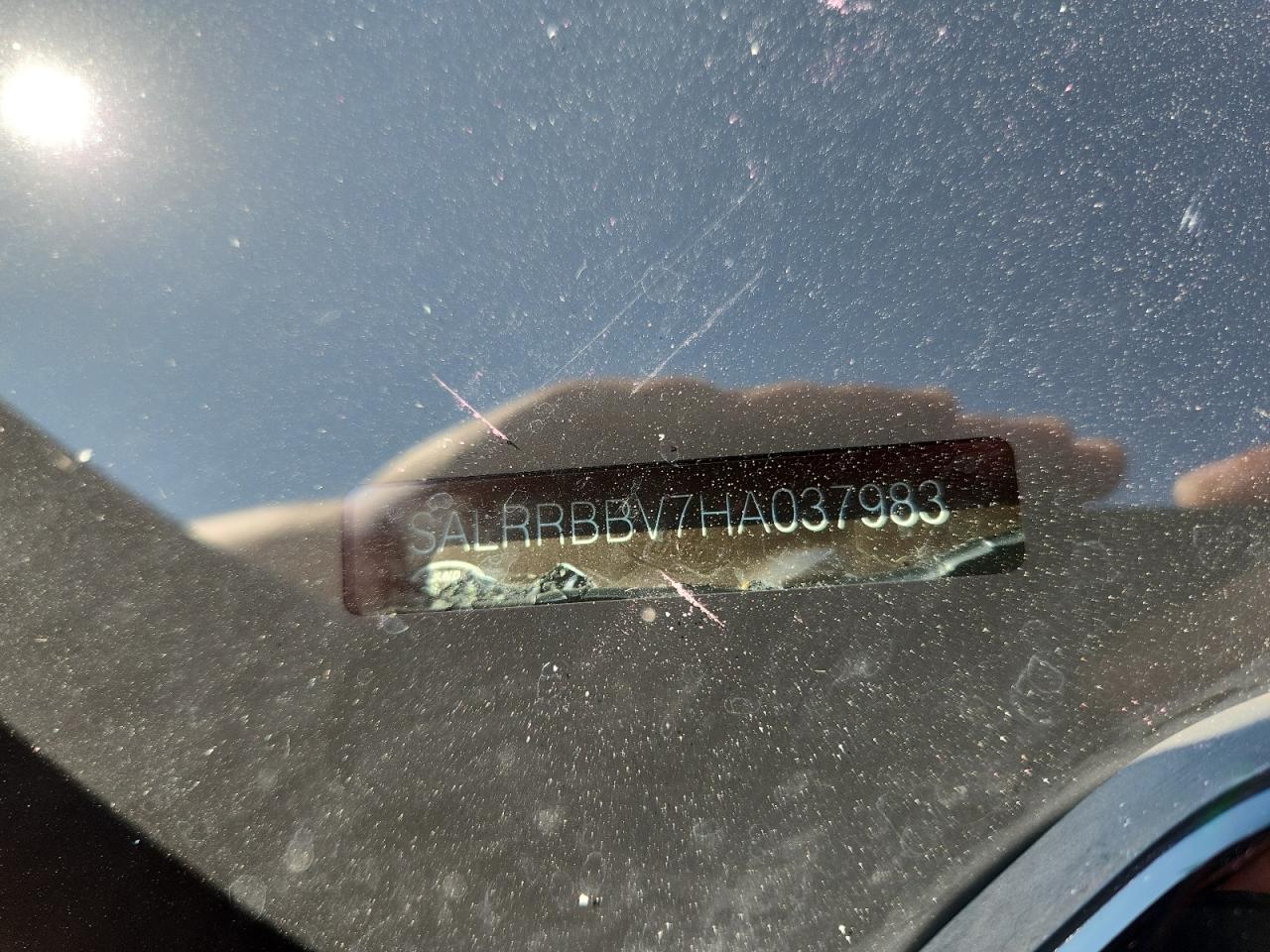 2017 Land Rover Discovery Hse VIN: SALRRBBV7HA037983 Lot: 84422465