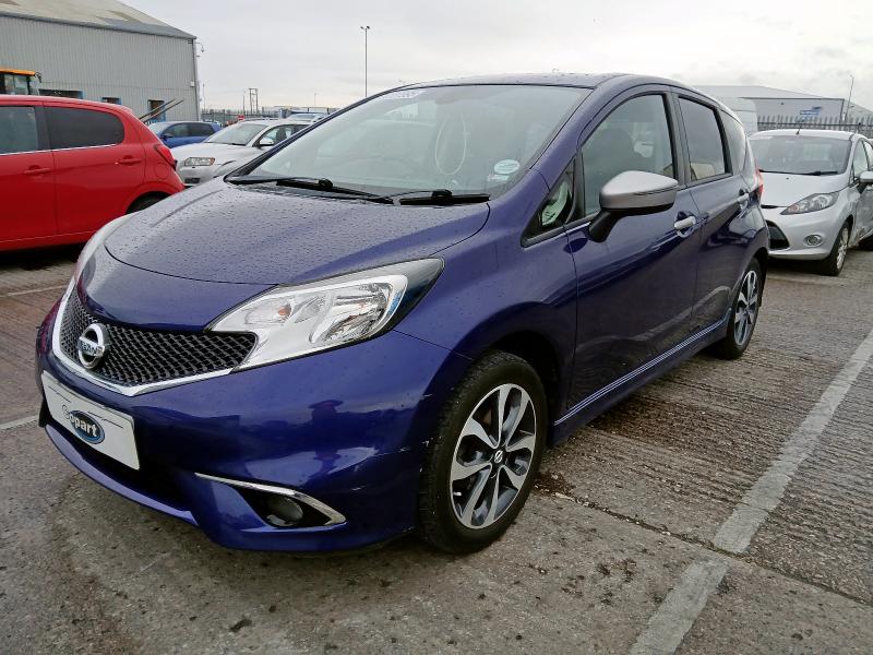2015 NISSAN NOTE 1.2 N-TEC 5DR for sale at Copart CHESTER