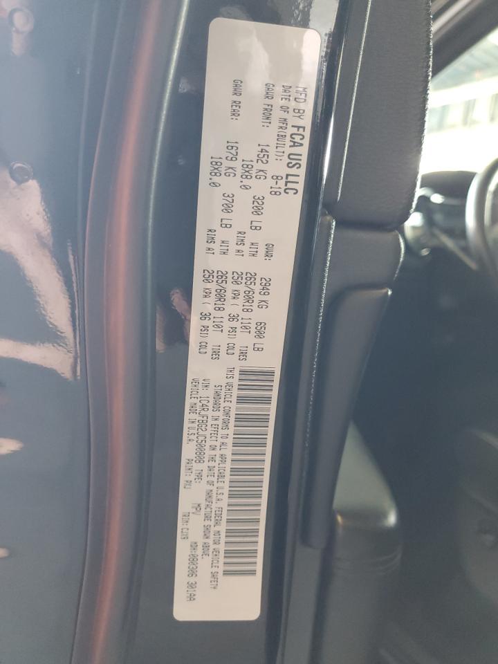 2018 Jeep Grand Cherokee Limited VIN: 1C4RJFBG2JC500808 Lot: 85299985