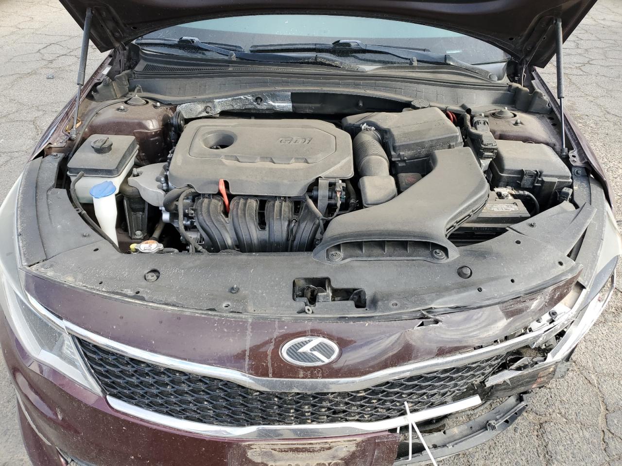 2016 Kia Optima Lx VIN: 5XXGT4L30GG070173 Lot: 82231175