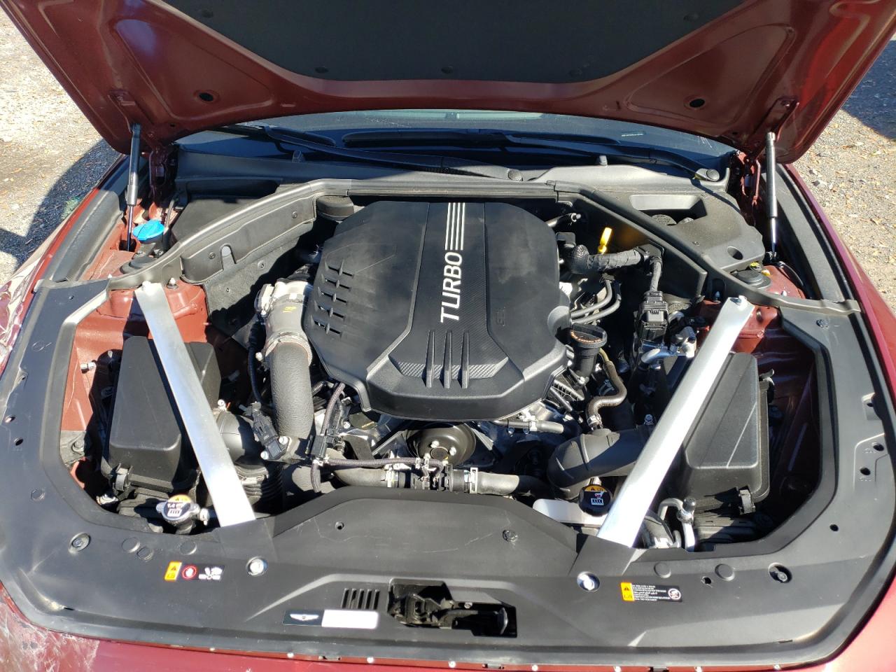 2025 Genesis G70 Sport Advanced VIN: KMTG54SE6SU151504 Lot: 87205465