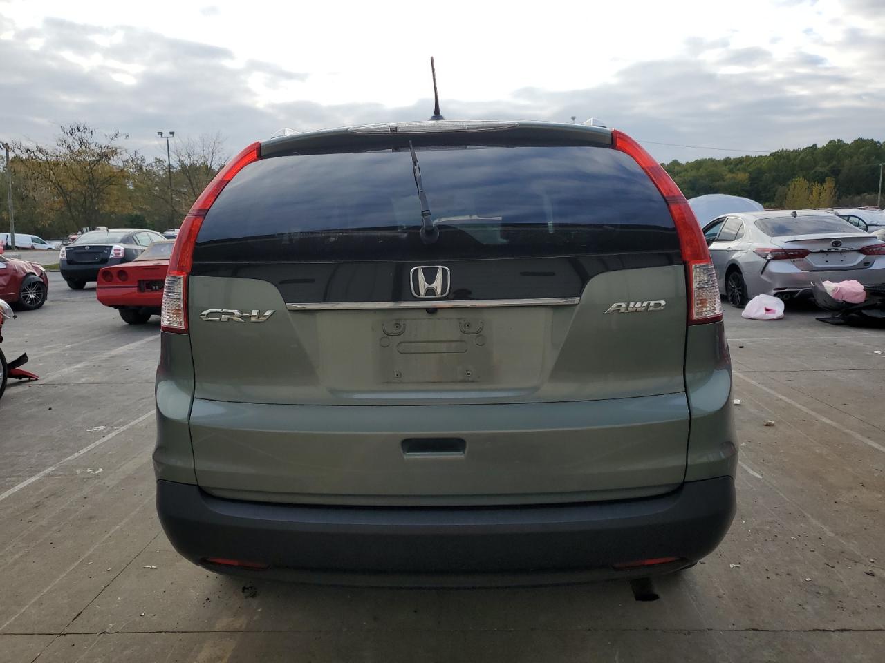 2012 Honda Cr-V Exl VIN: 2HKRM4H7XCH608376 Lot: 82455495