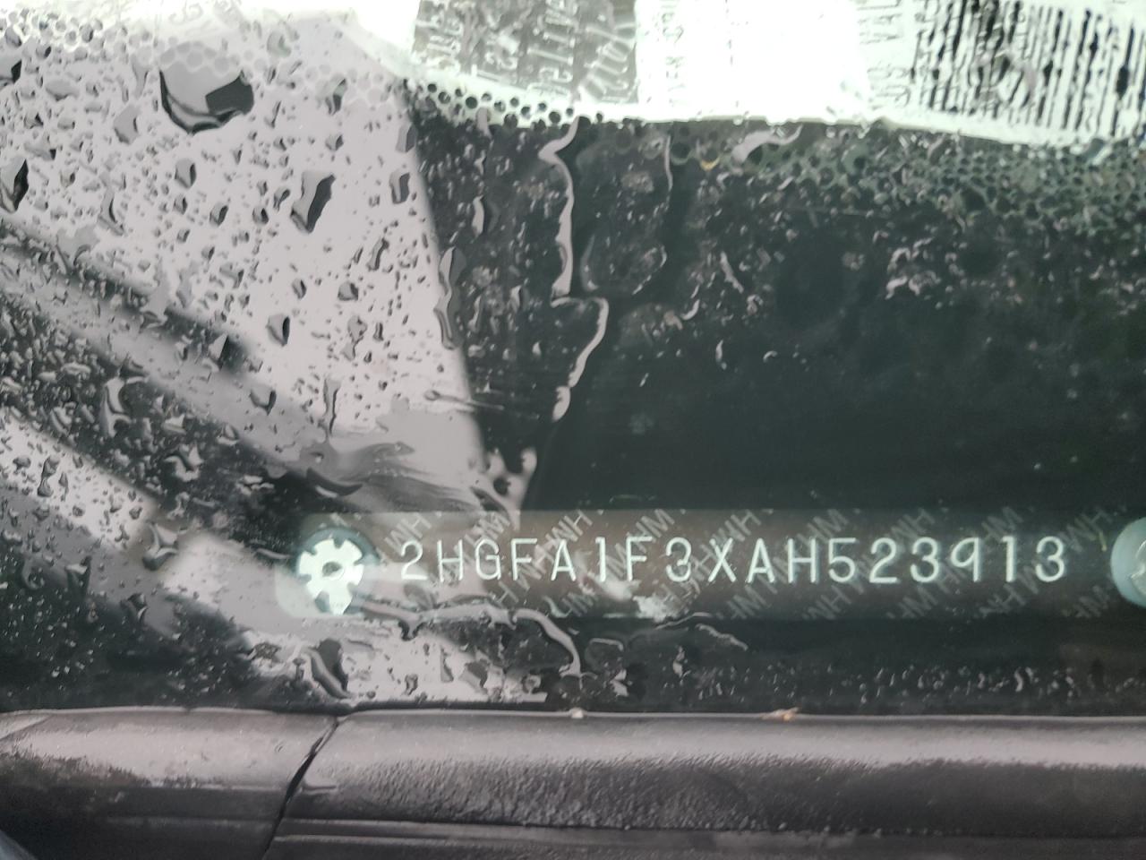 2010 Honda Civic Vp VIN: 2HGFA1F3XAH523913 Lot: 86156995