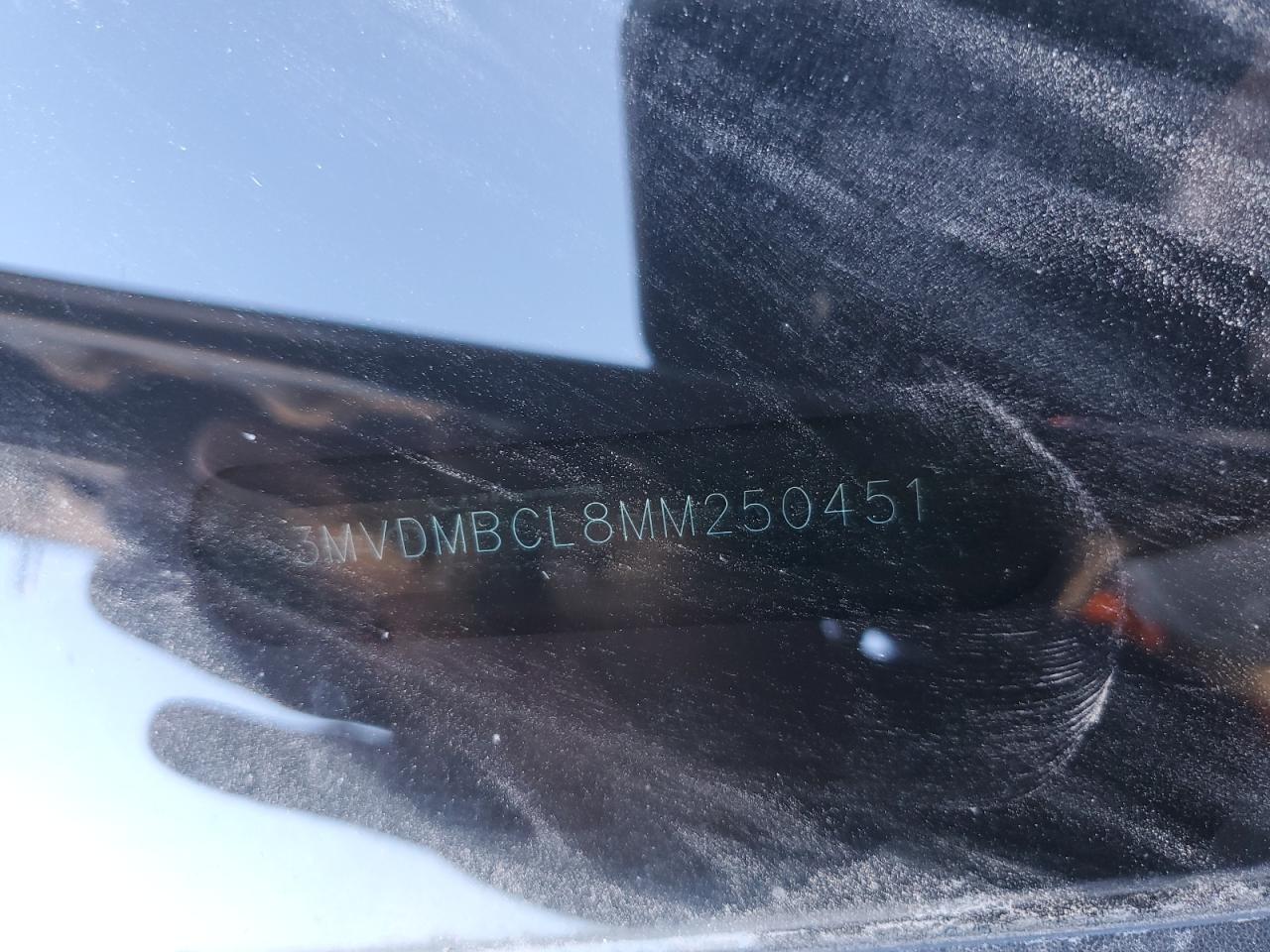 2021 Mazda Cx-30 Preferred VIN: 3MVDMBCL8MM250451 Lot: 90236655