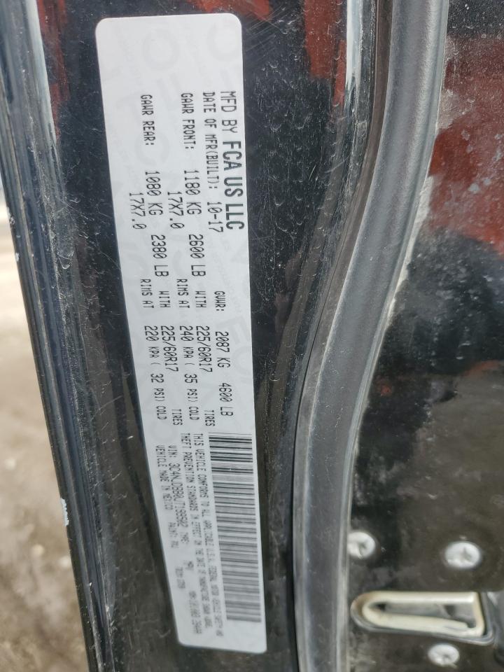 2018 Jeep Compass Latitude VIN: 3C4NJDBB0JT199502 Lot: 90502655