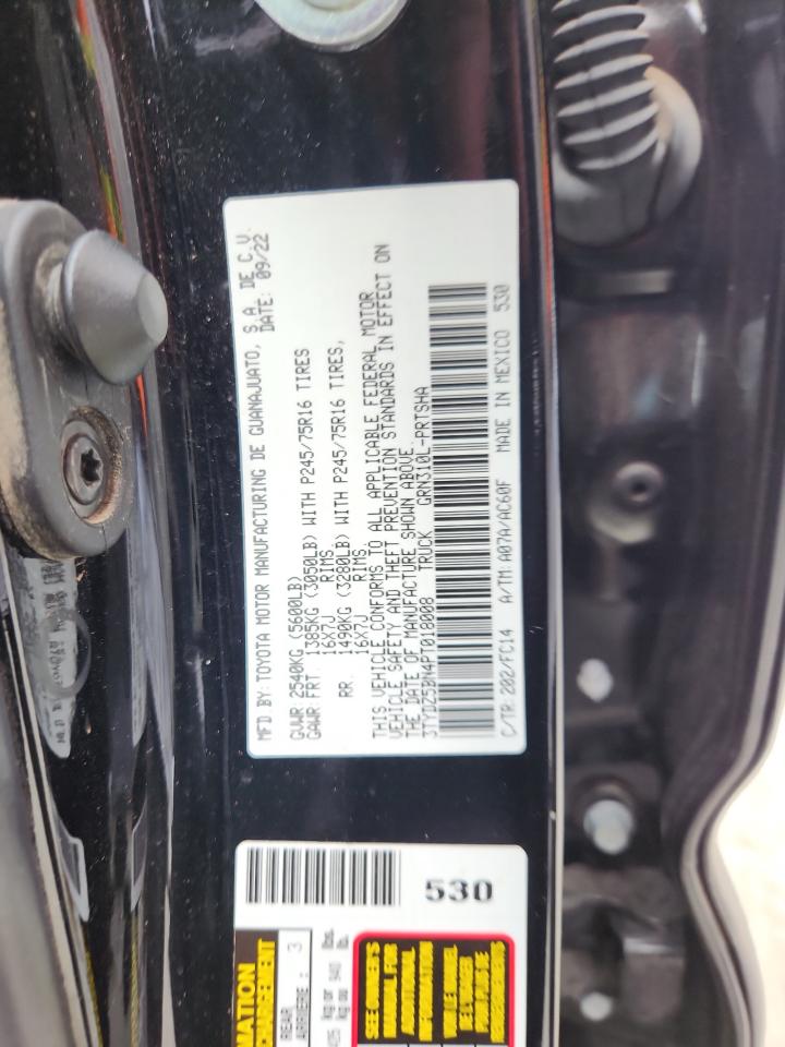 2023 Toyota Tacoma Double Cab VIN: 3TYDZ5BN4PT018008 Lot: 85339075