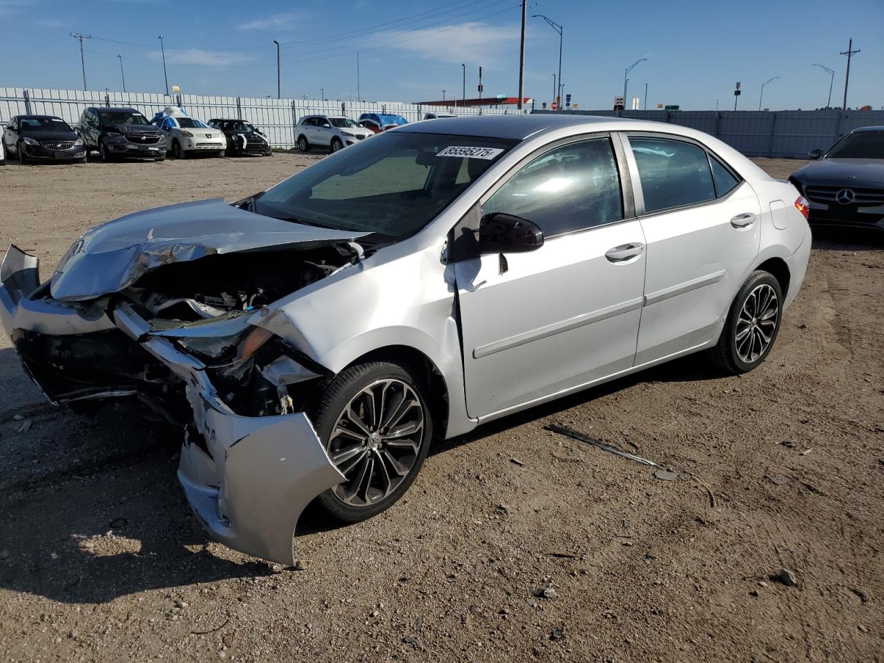 2016 Toyota Corolla L VIN: 5YFBURHE4GP422774 Lot: 85595275