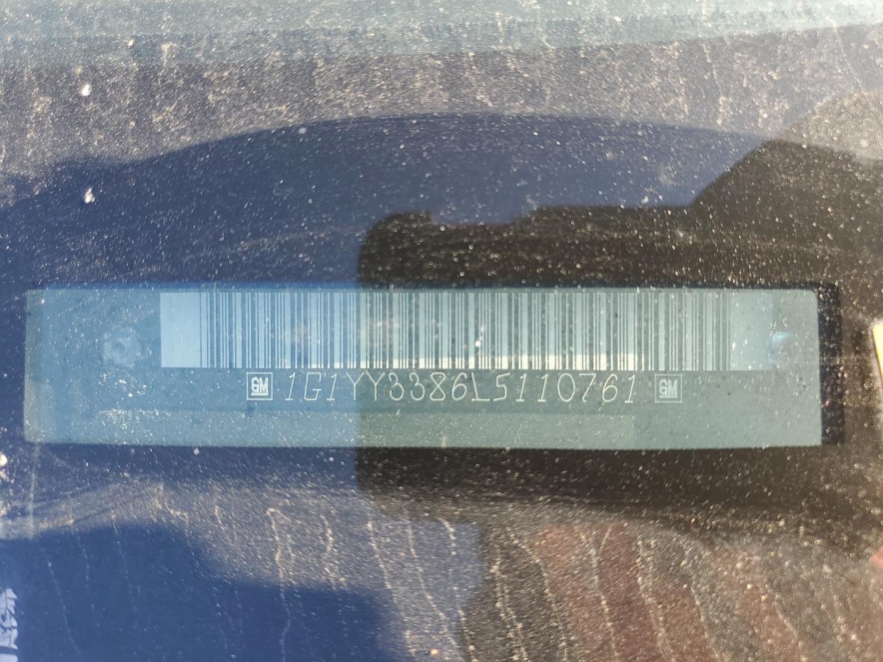 1990 Chevrolet Corvette VIN: 1G1YY3386L5110761 Lot: 85831915