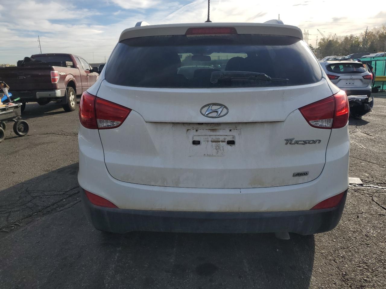 2014 Hyundai Tucson Gls VIN: KM8JUCAG5EU790347 Lot: 87245285