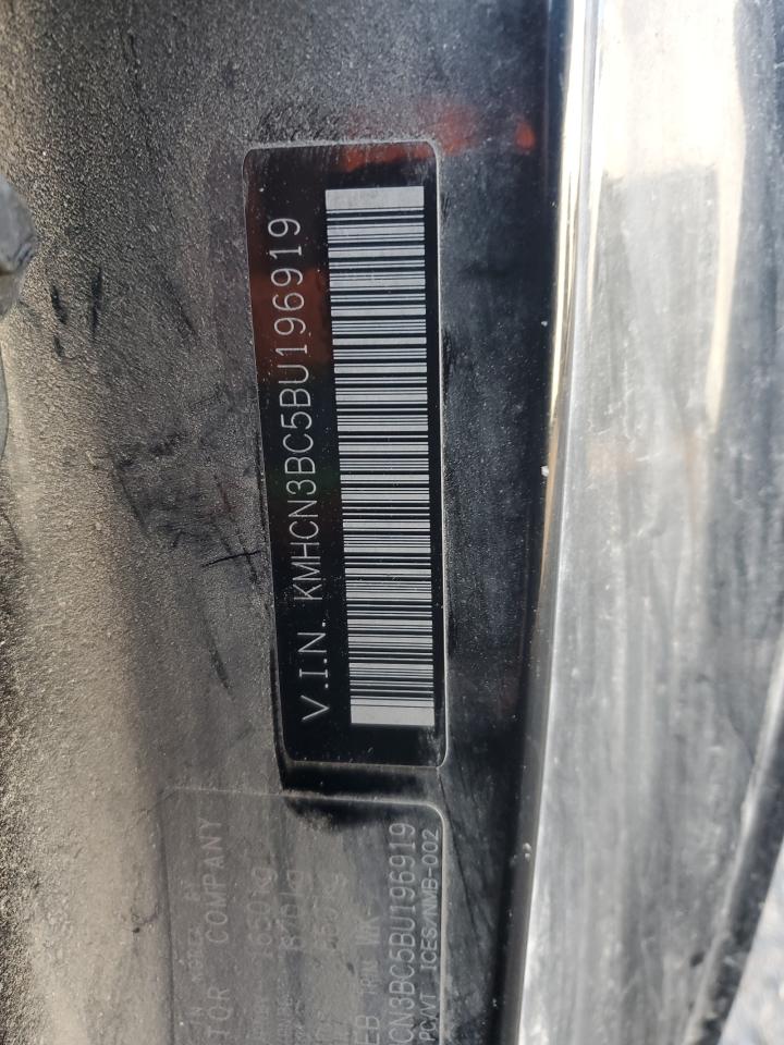 2011 Hyundai Accent Se VIN: KMHCN3BC5BU196919 Lot: 85542865