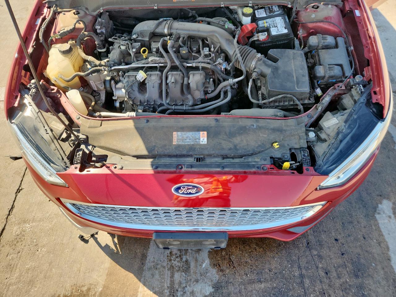 2020 Ford Fusion Titanium VIN: 3FA6P0K9XLR267447 Lot: 81972105