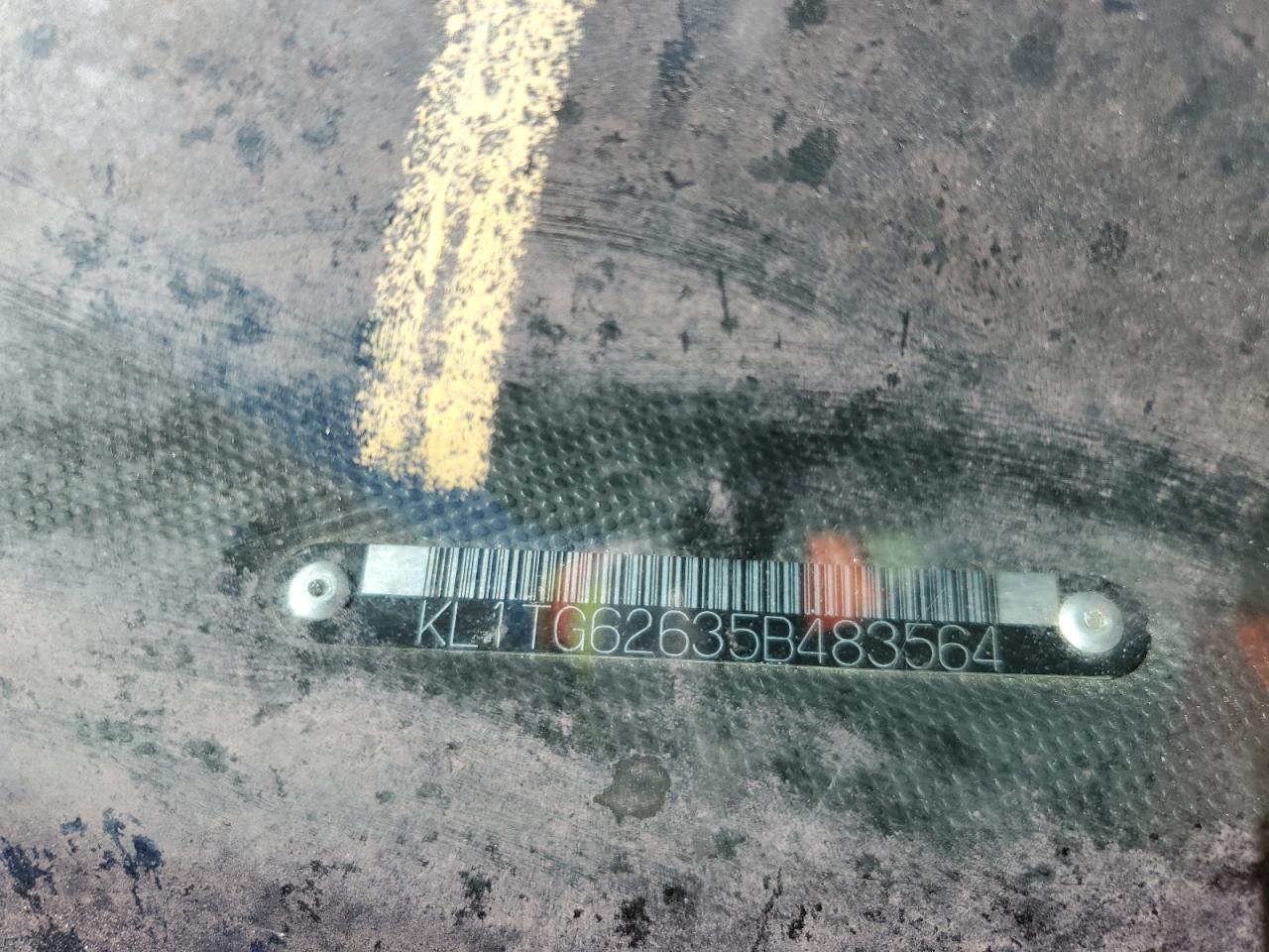 2005 Chevrolet Aveo Lt VIN: KL1TG62635B483564 Lot: 85888855